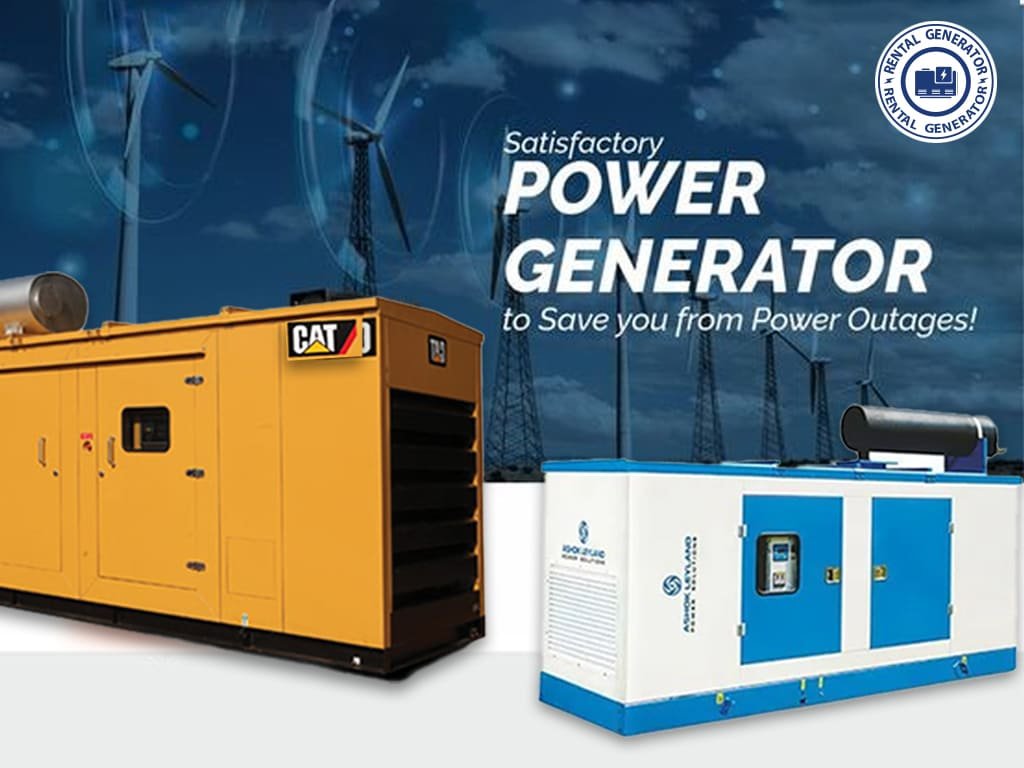 The diesel generator rental industry in Tirupur and coimbatore